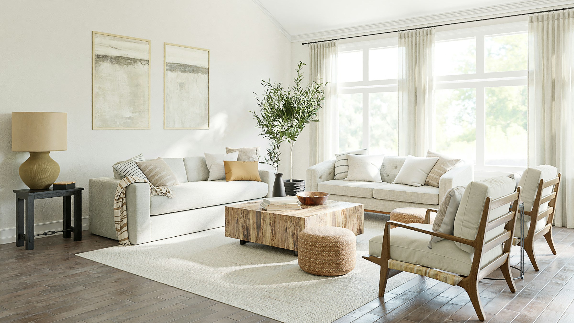 Modern home essentials for calm, comfortable living